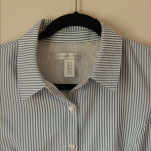 Pin stripe sun dress